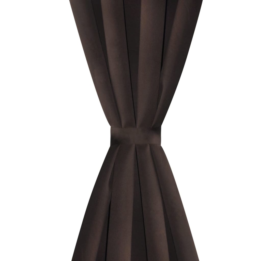 Draperii Opace Cu Inele Metalice, 2 Buc., ,