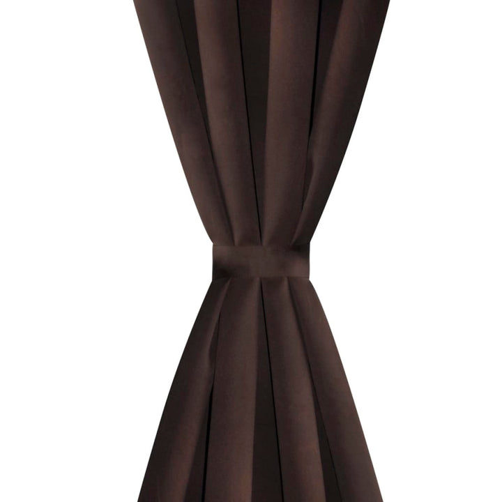 Draperii Opace Cu Inele Metalice, 2 Buc., ,