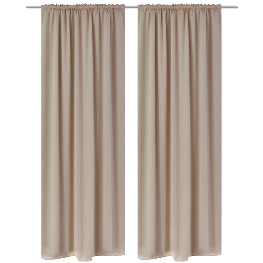 Draperii Opace Cu Rejansă, 2 Buc., ,