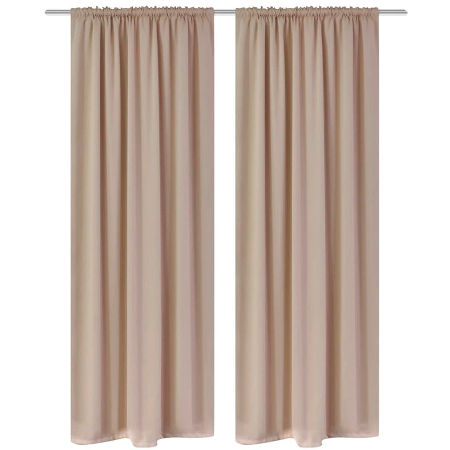 Draperii Opace Cu Rejansă, 2 Buc., ,