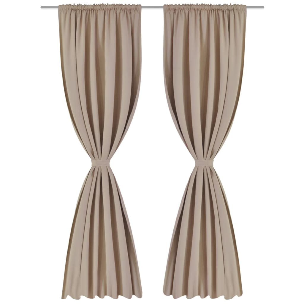 Draperii Opace Cu Rejansă, 2 Buc., ,