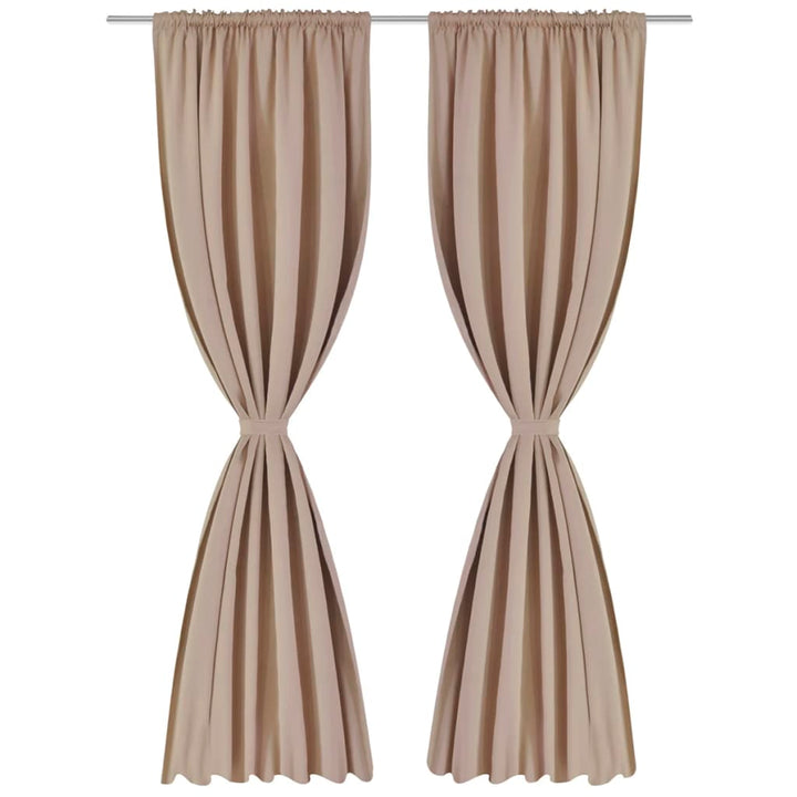 Draperii Opace Cu Rejansă, 2 Buc., ,