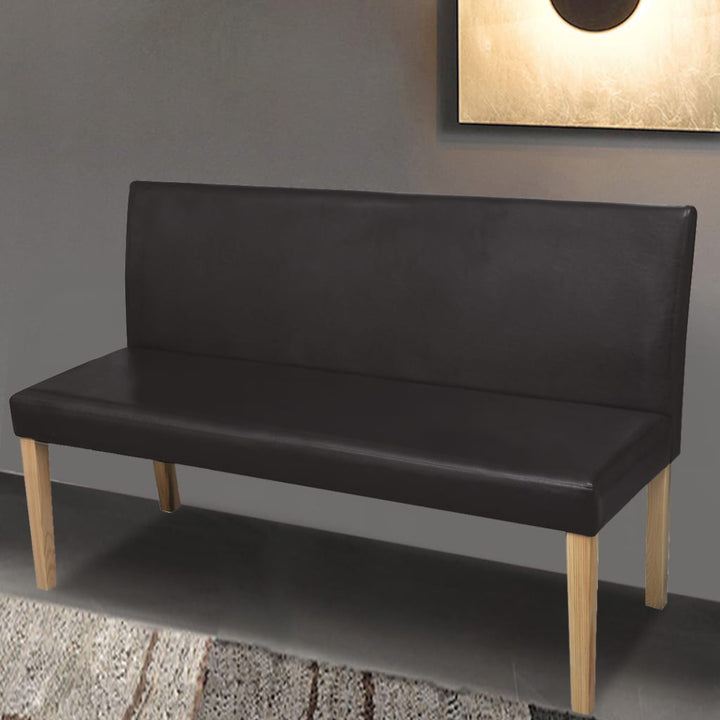 Bancă, Vin, 139,5 Cm, Piele Ecologică