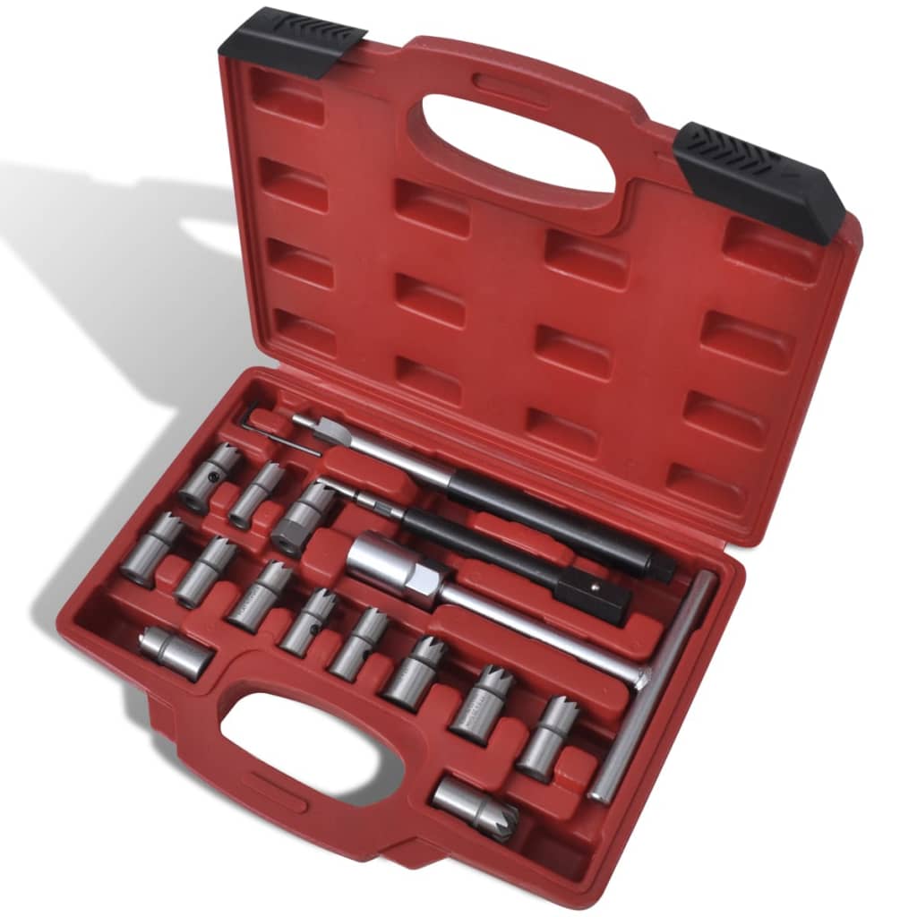 Set Tăiere Suport Injector Diesel, 17 Buc
