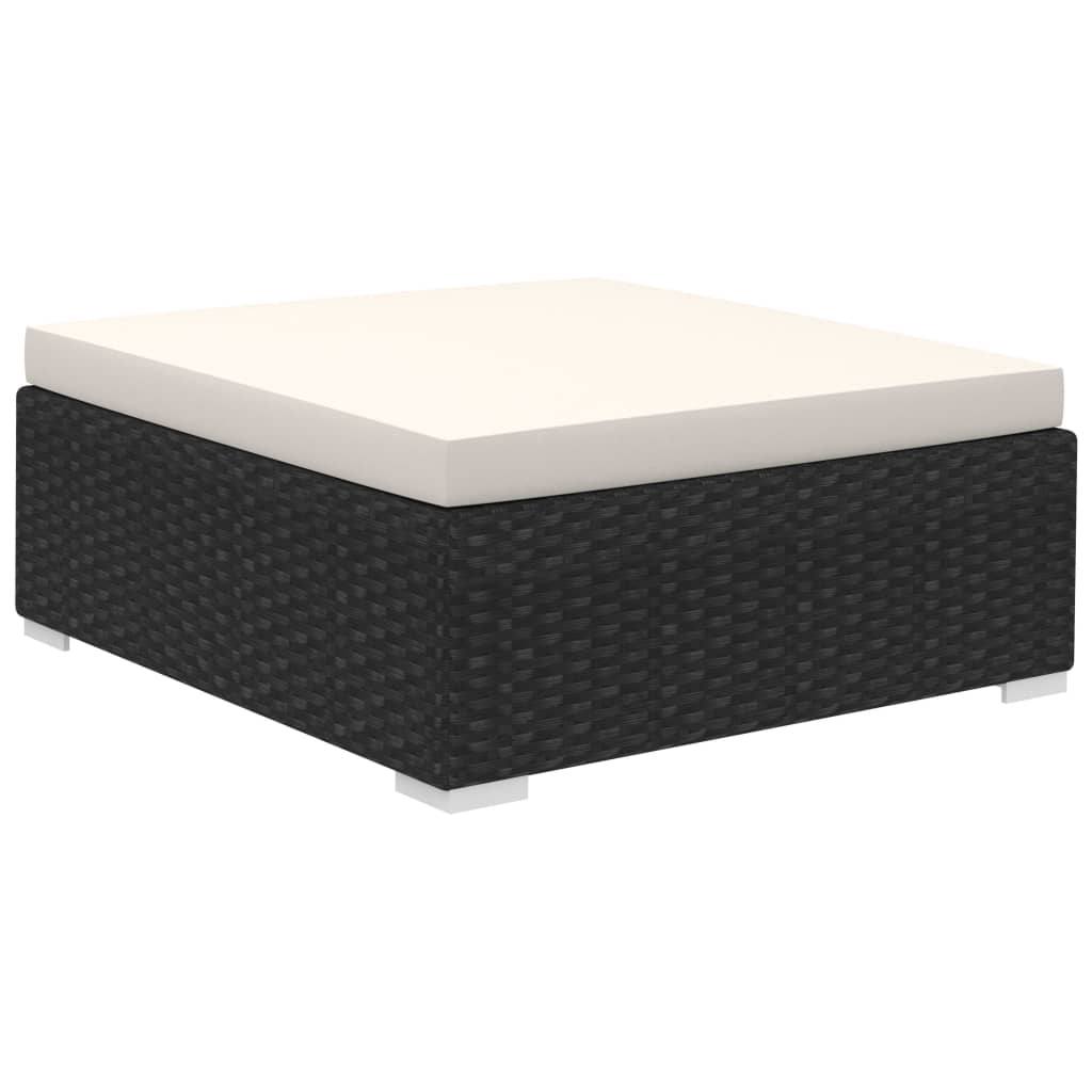 Set Mobilier De Grădină Cu Perne, 8 Piese, , Poliratan