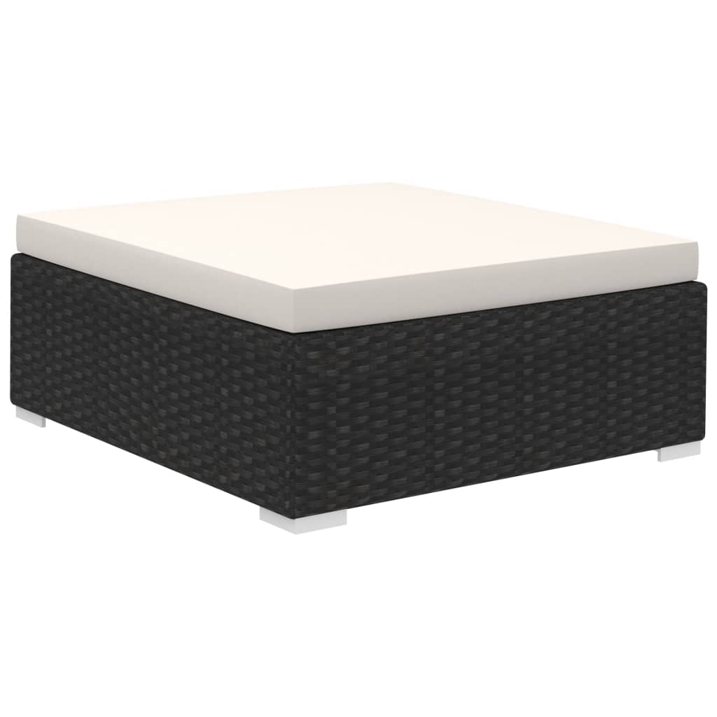 Set Mobilier De Grădină Cu Perne, 8 Piese, , Poliratan