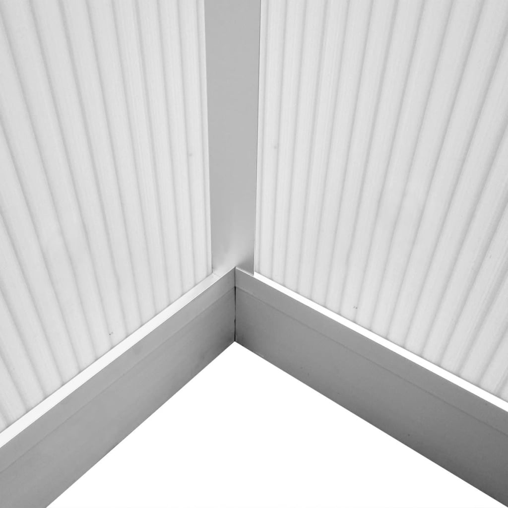Seră Din Aluminiu Ranforsat Cu Cadru La Bază, 6,05 M²