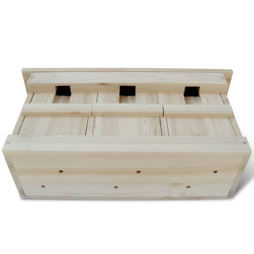 Căsuță Cuiburi Vrăbii 44 X 15,5 X 21,5 Cm