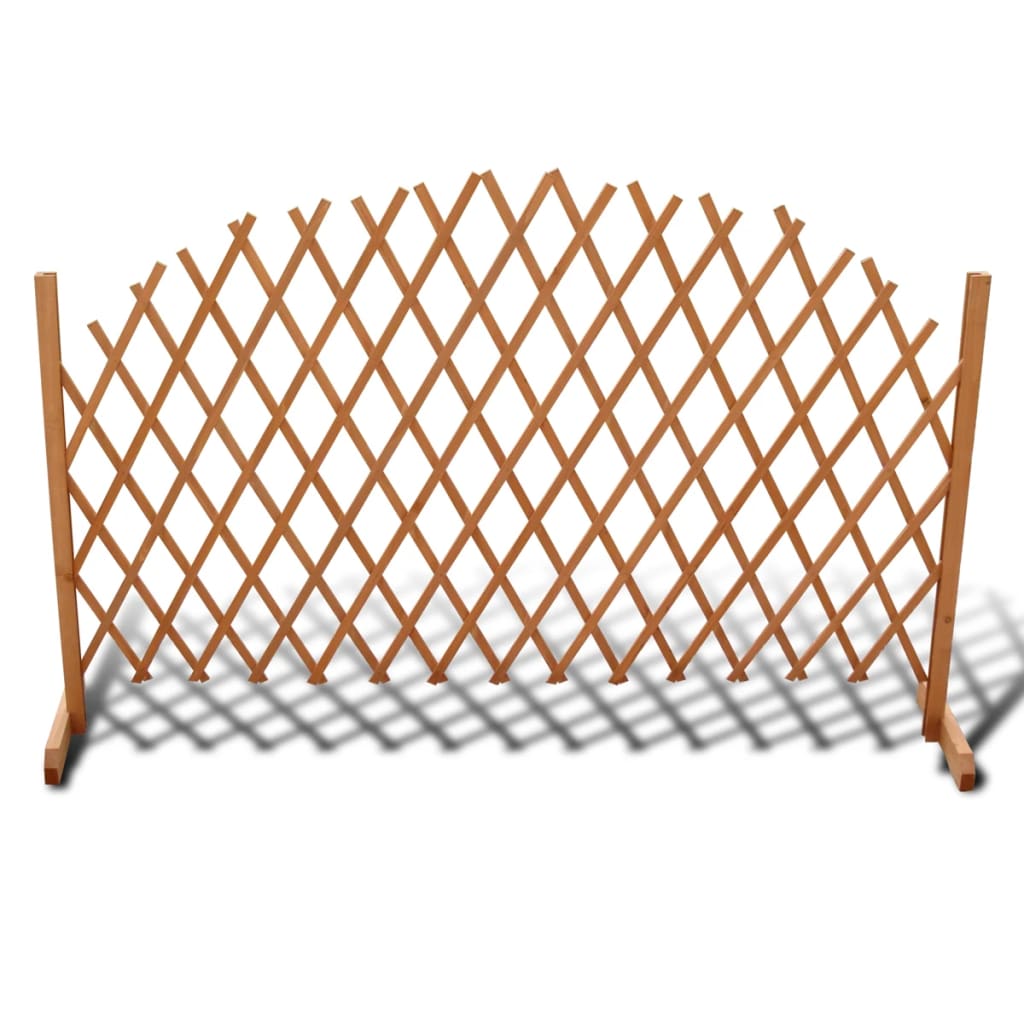 Gard Din Spalier, ,1,8 X 1 M, Lemn Masiv De Brad