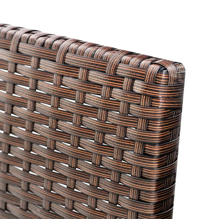 Set Mobilier De Grădină Cu Perne, 3 Piese, , Poliratan