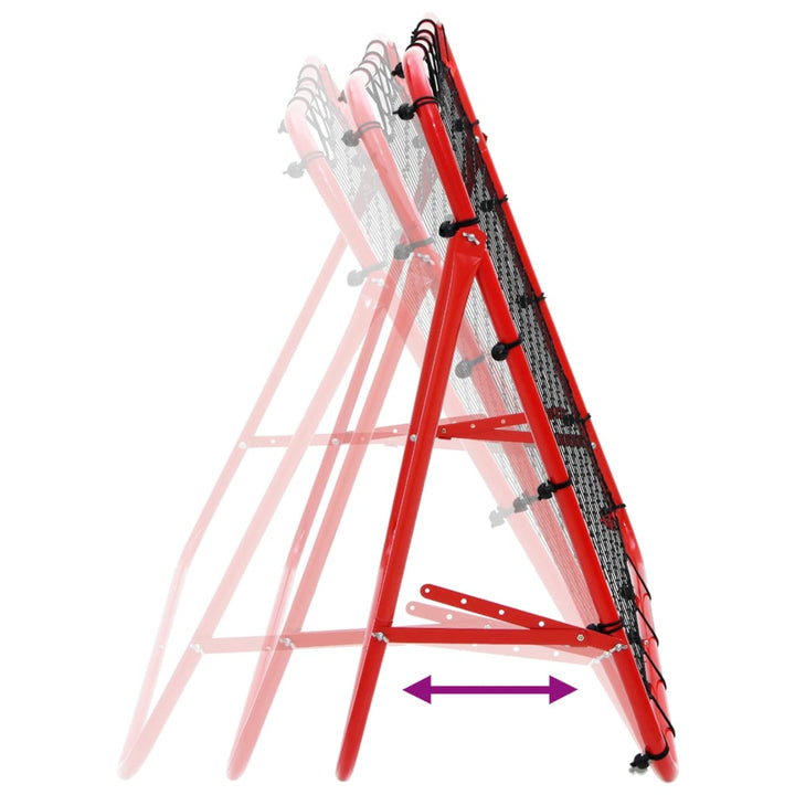 Rebounder Ajustabil Pentru Antrenament De Fotbal, 100X100 Cm