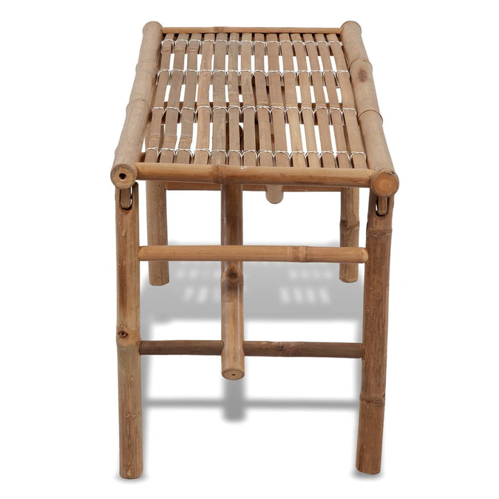 Bancă De Grădină Pliabilă, 118 Cm, Bambus