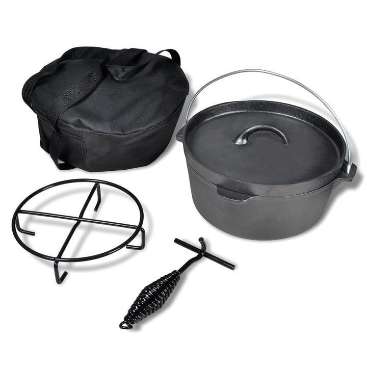 Cratiță Din Fontă Cu Accesorii 11,3 L