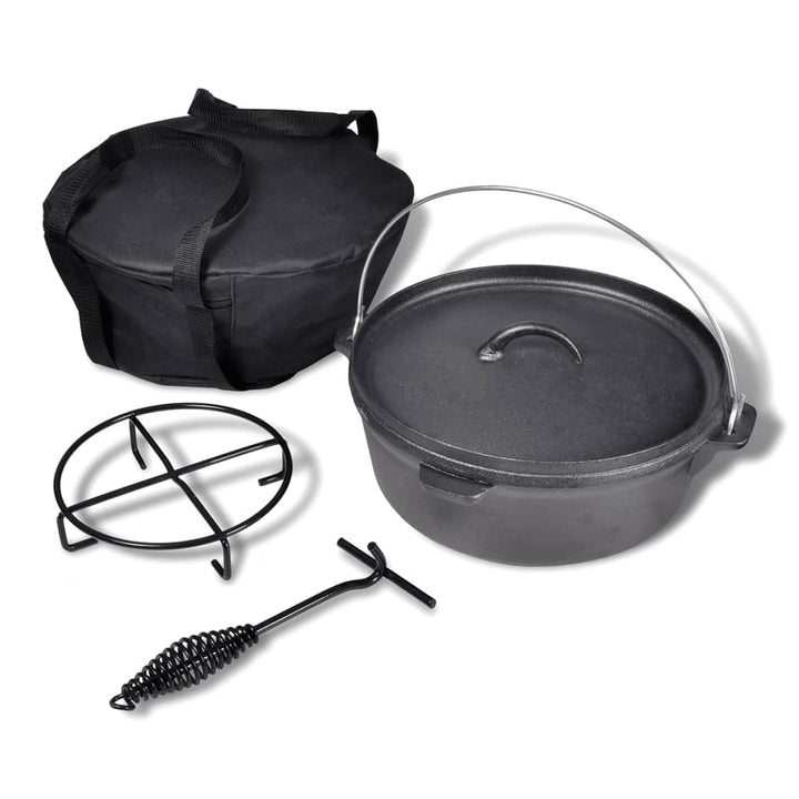 Cratiță Din Fontă Cu Accesorii 11,3 L