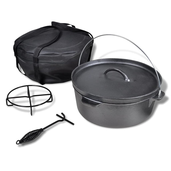 Cratiță Din Fontă Cu Accesorii 11,3 L
