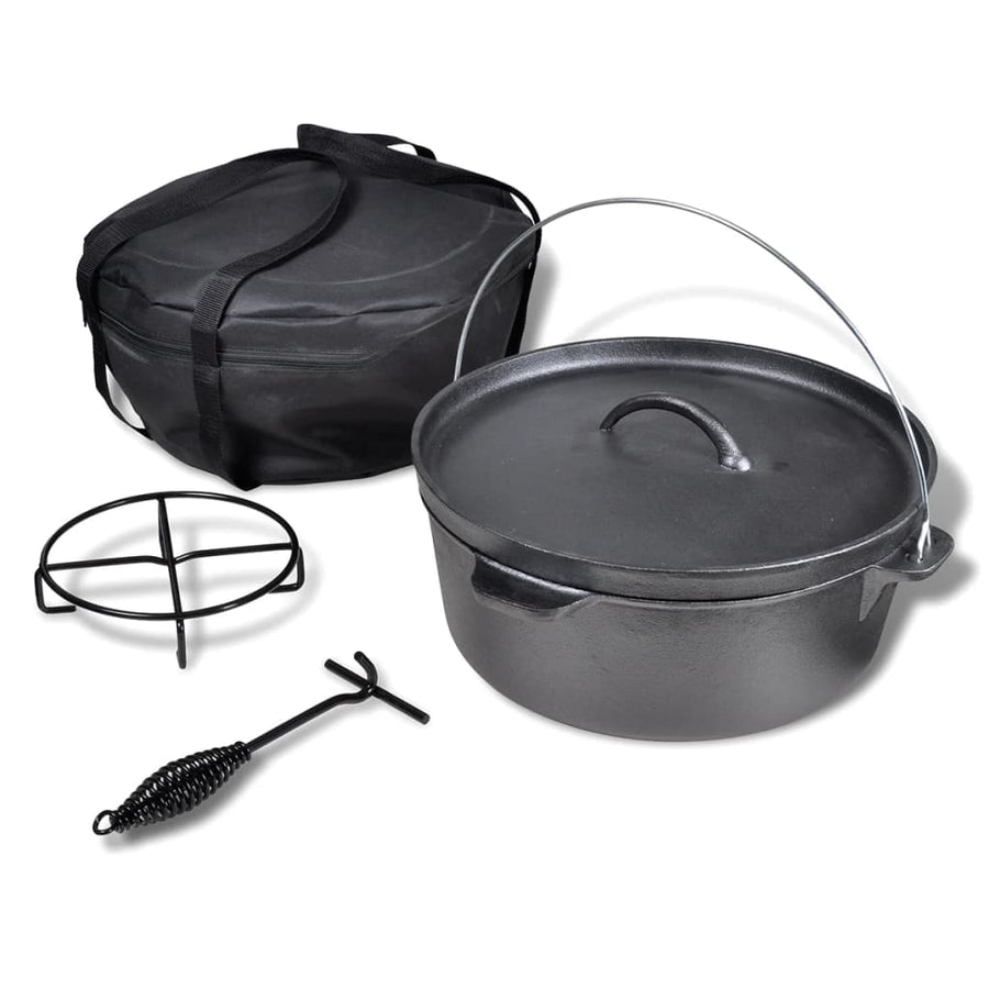 Cratiță Din Fontă Cu Accesorii 11,3 L