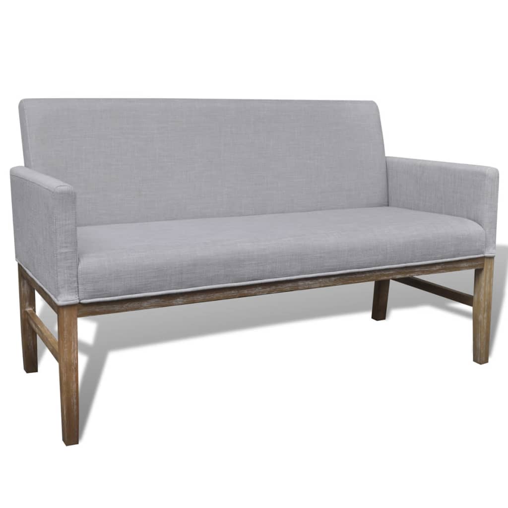 Cu Perne Căptușite, Textil, Lemn De Hevea,