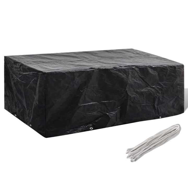 Huse Mobilier Grădină, 2 Buc, 12 Ocheți, 325X205X90 Cm