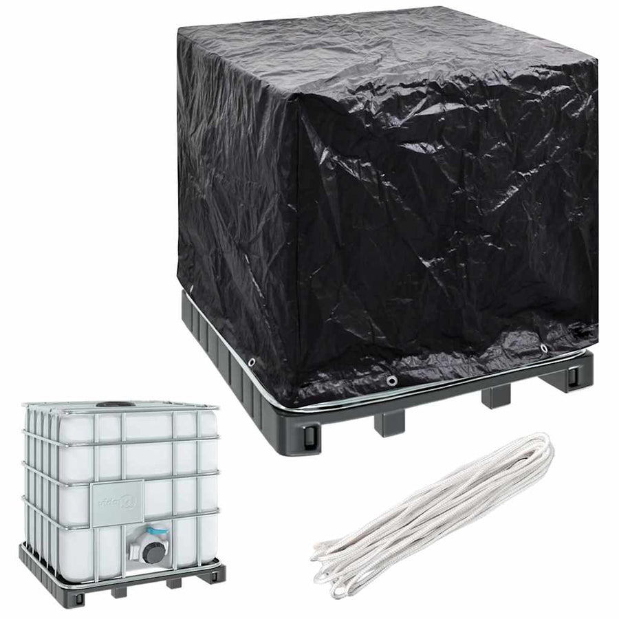 Husă Pentru Container Ibc Cu 8 Ocheți, 116X100X120 Cm