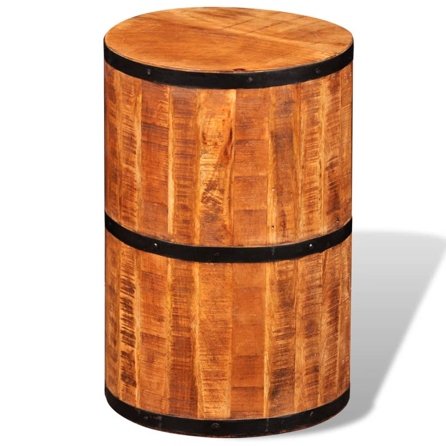 Scaun De Bar Din Lemn De Mango Nefinisat
