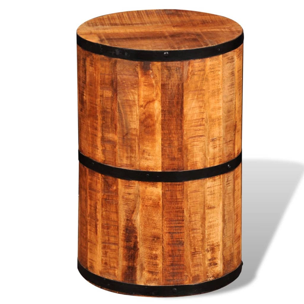 Scaun De Bar Din Lemn De Mango Nefinisat