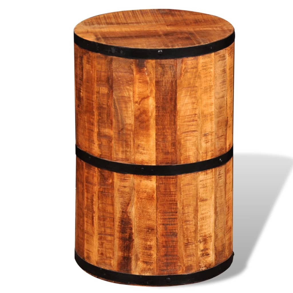 Scaun De Bar Din Lemn De Mango Nefinisat
