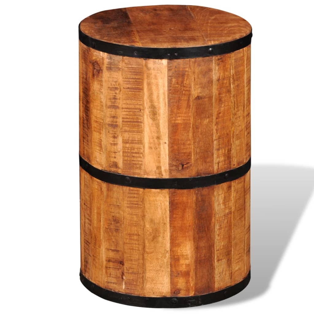 Scaun De Bar Din Lemn De Mango Nefinisat