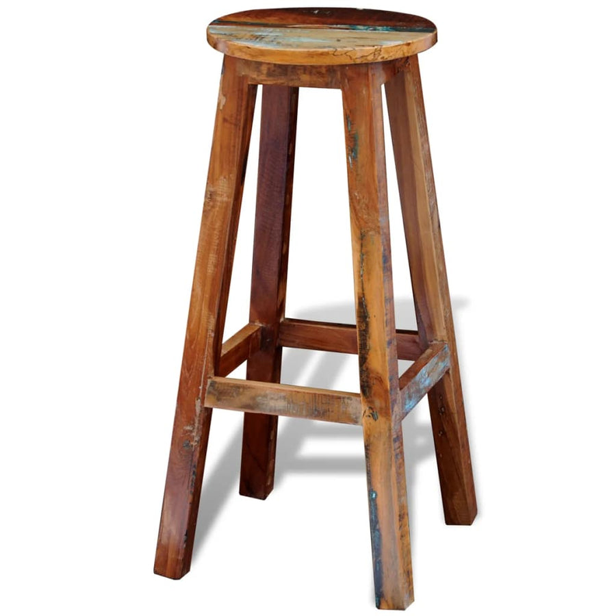 Scaun De Bar, Lemn Masiv Reciclat