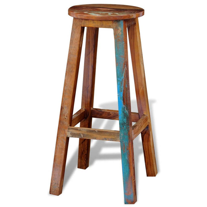 Scaun De Bar, Lemn Masiv Reciclat