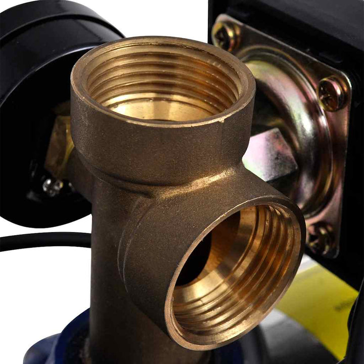 Pompă Cu Jet, Cu Manometru, Albastru, 1300 W, 5100 L/H