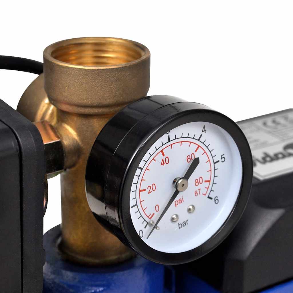 Pompă Cu Jet, Cu Manometru, Albastru, 1300 W, 5100 L/H