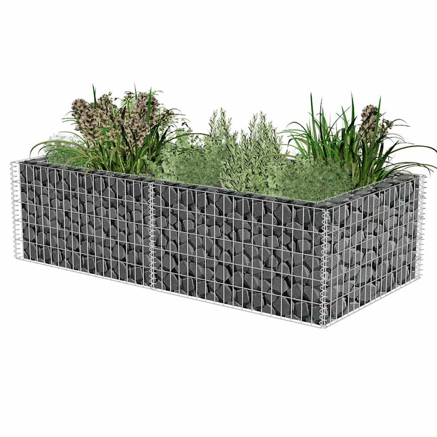 Jardinieră Gabion, , Oțel Galvanizat