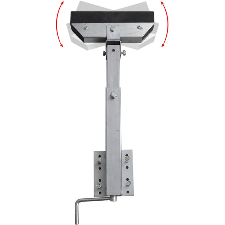 Set De 2 Suporturi Cu Bară Solidă Pentru Remorcă Barcă 63 - 88 Cm