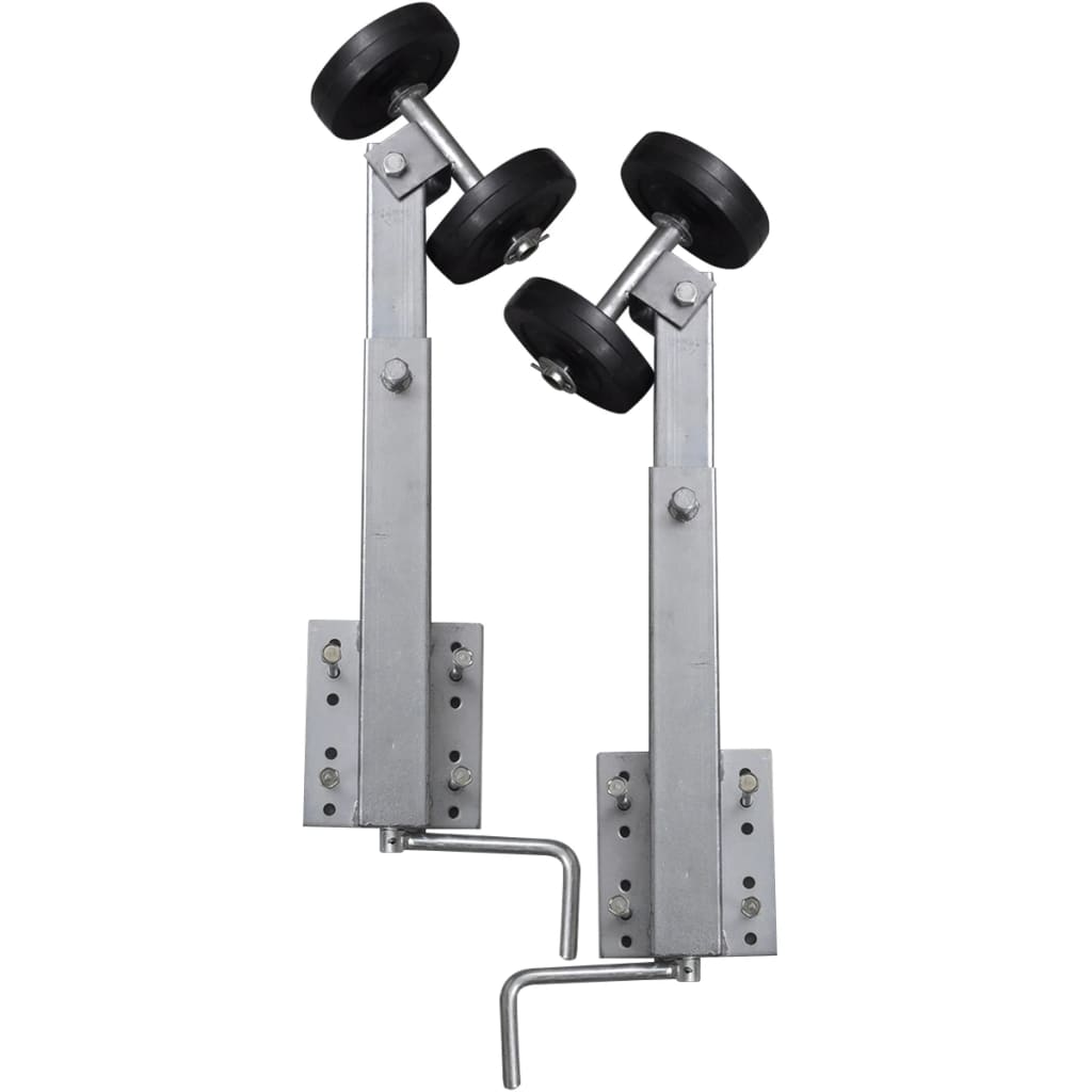Set Suport Remorcă Pentru Barcă Cu Roți Duble 2 Buc. 59 - 84 Cm