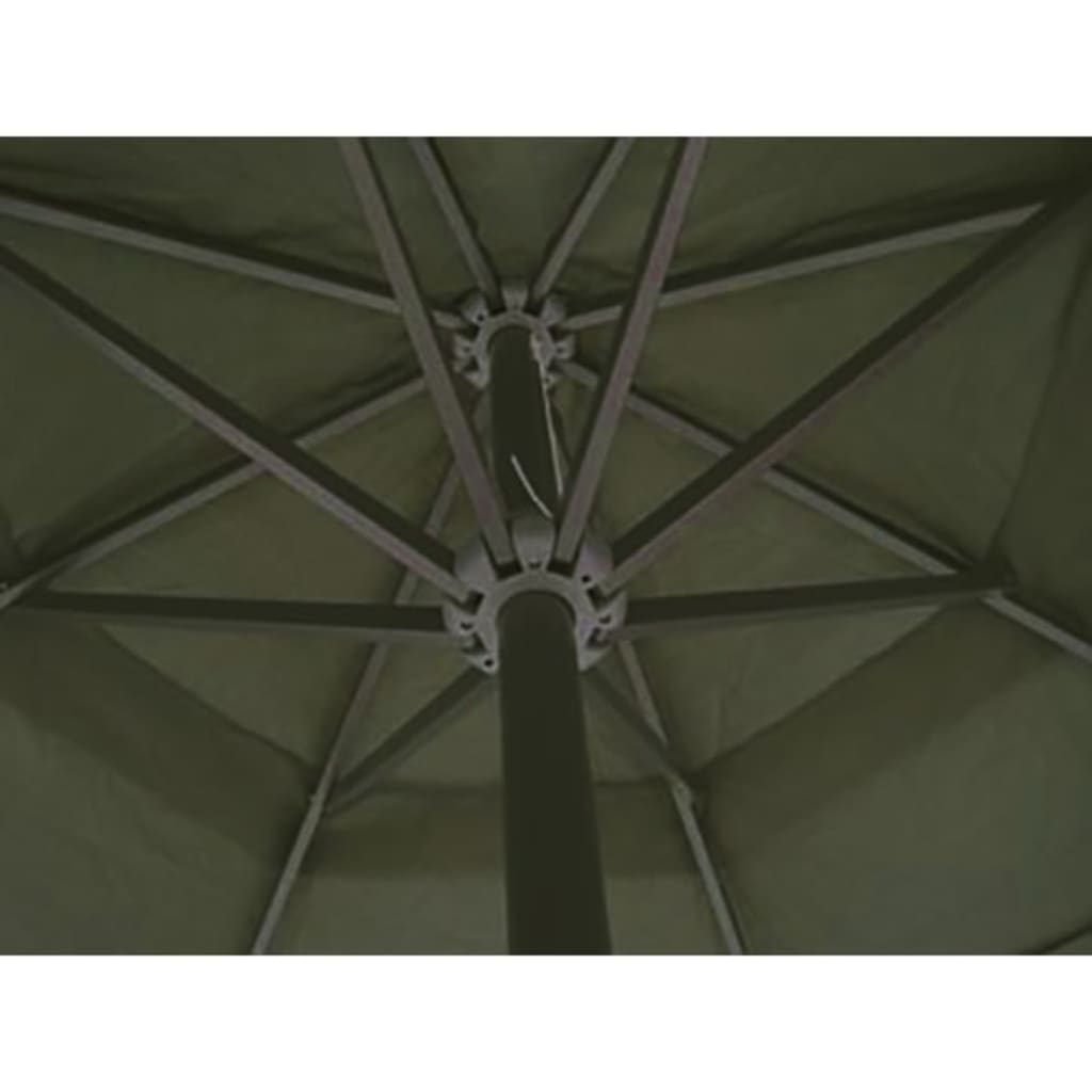 Umbrelă De Soare De Grădină Din Aluminiu, Bază Portabilă,