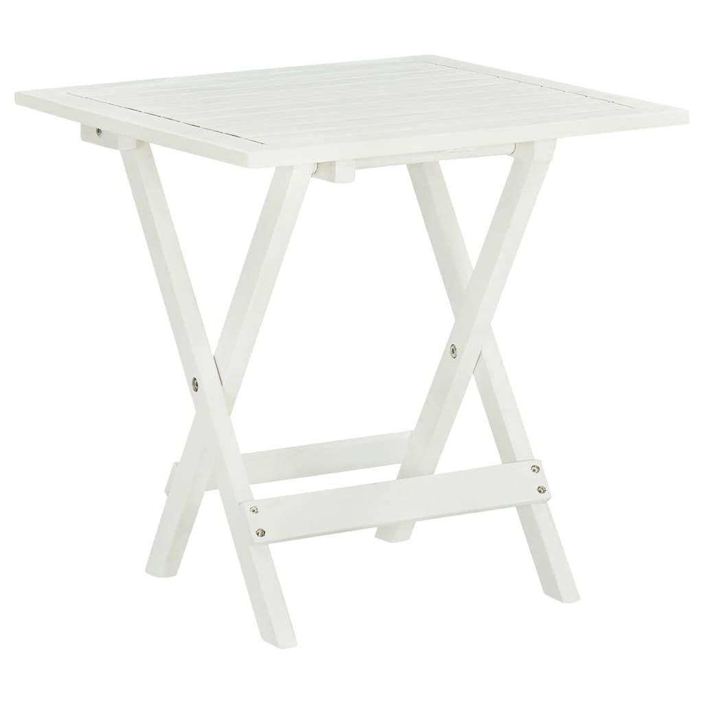 Masă De Grădină Pliabilă, , Ø 46 Cm, Lemn Masiv De Acacia