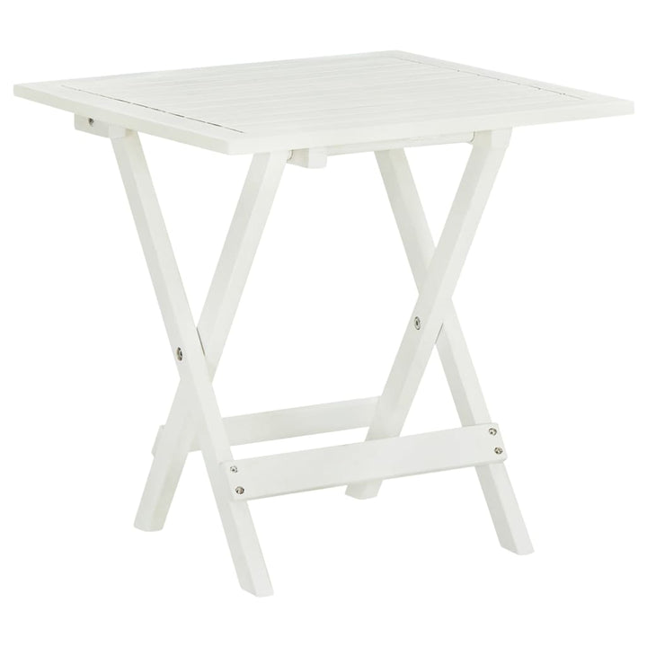 Masă De Grădină Pliabilă, , Ø 46 Cm, Lemn Masiv De Acacia