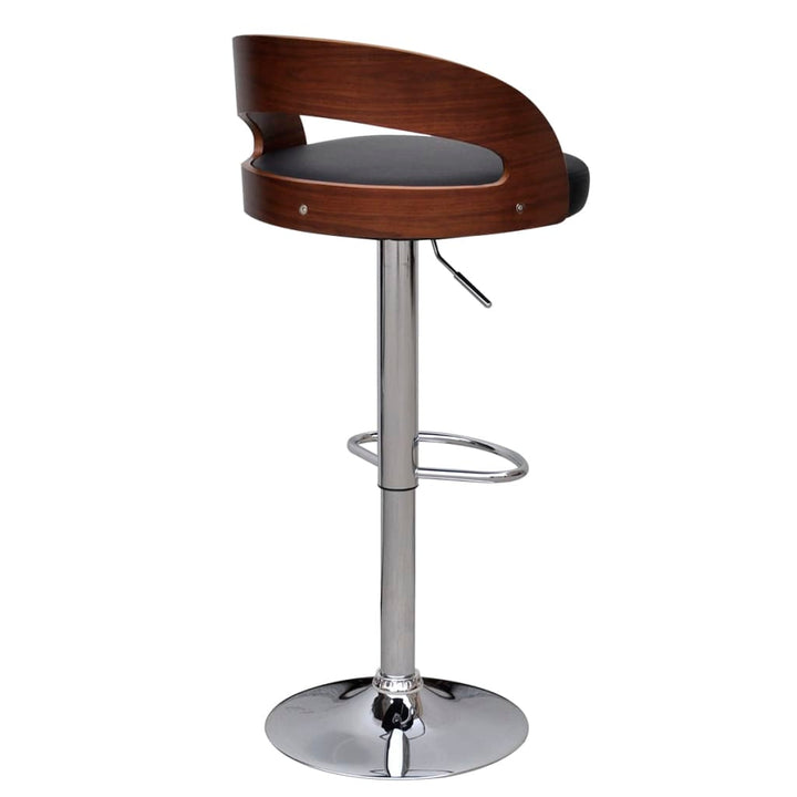 Scaune De Bar, 2 Buc., Lemn Curbat