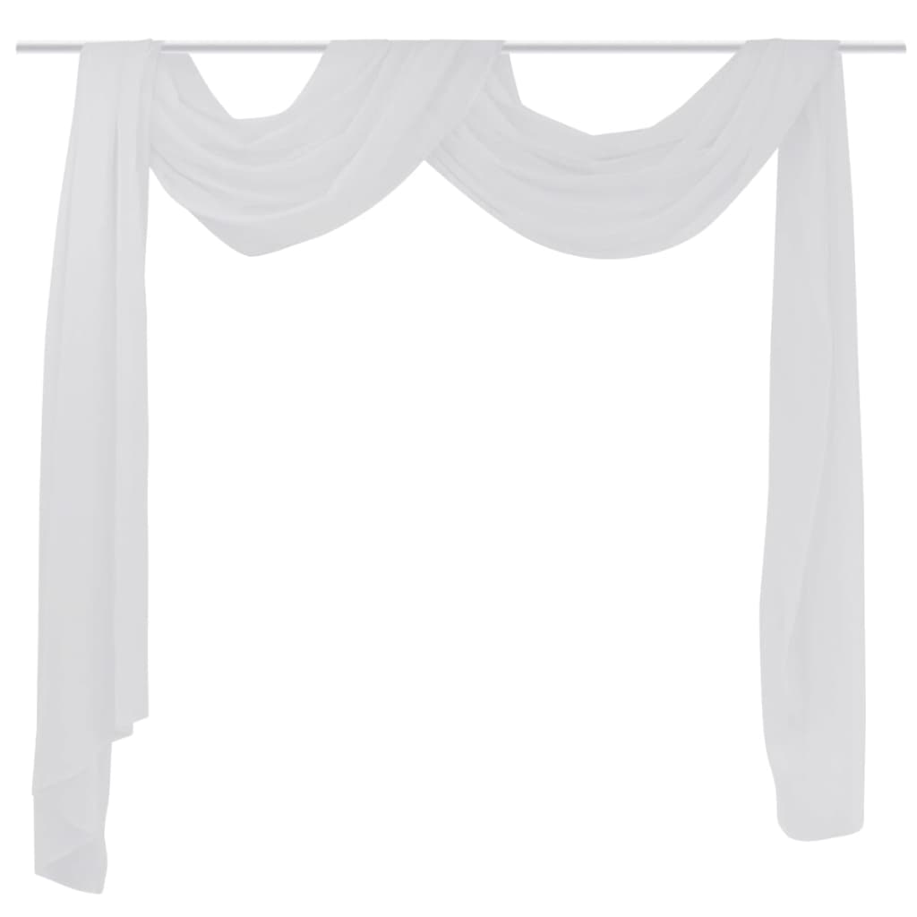 Draperie Transparentă Din Voal,