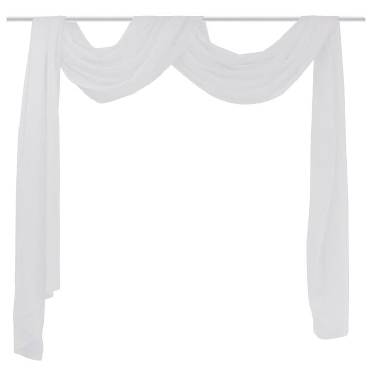 Draperie Transparentă Din Voal,