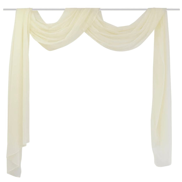Draperie Transparentă Din Voal,