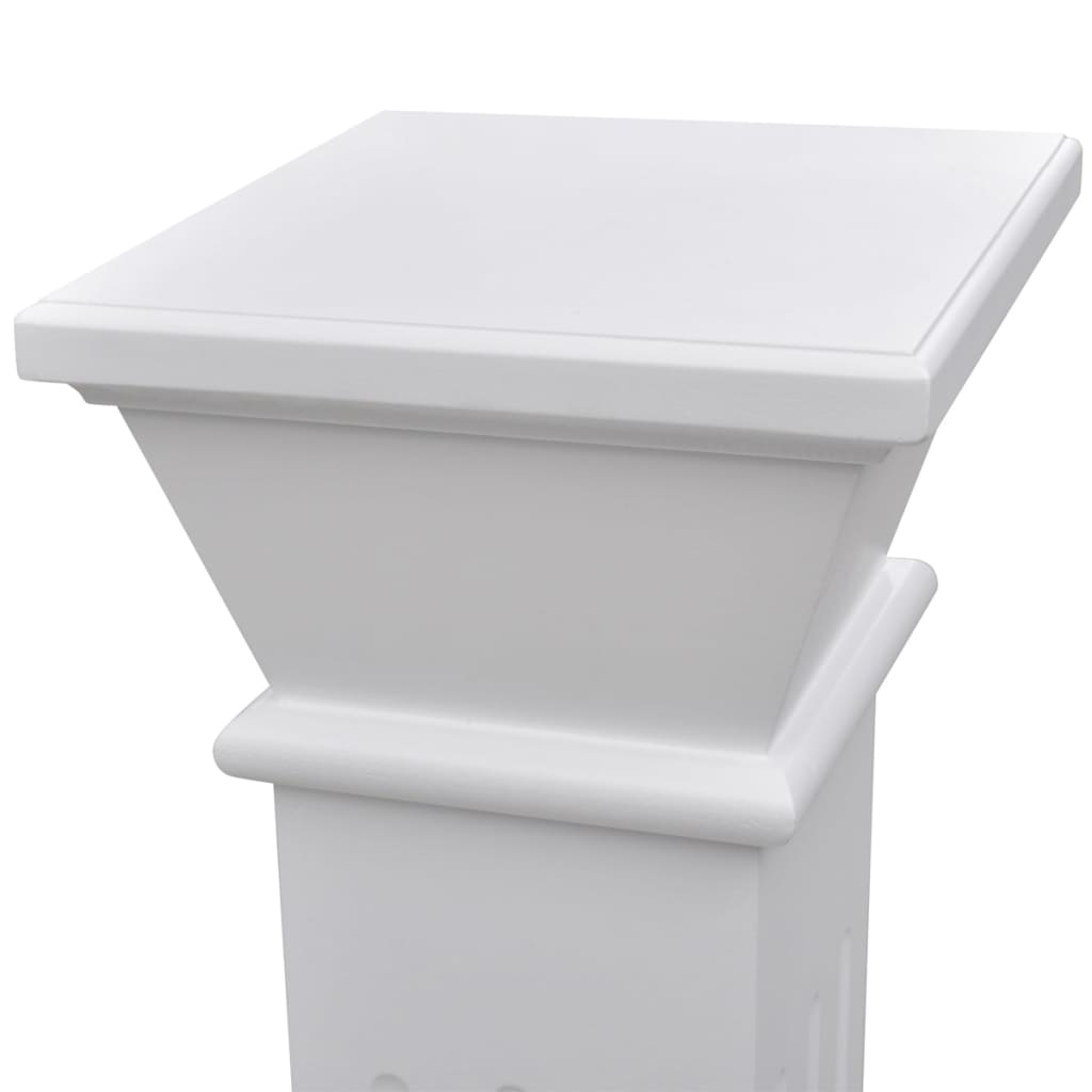 Suport Pentru Plante Tip Stâlp, Pătrat, Clasic, Mdf