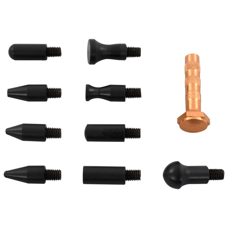 Set Unelte Reparații Deformări Auto Fără Vopsea, 10 Piese