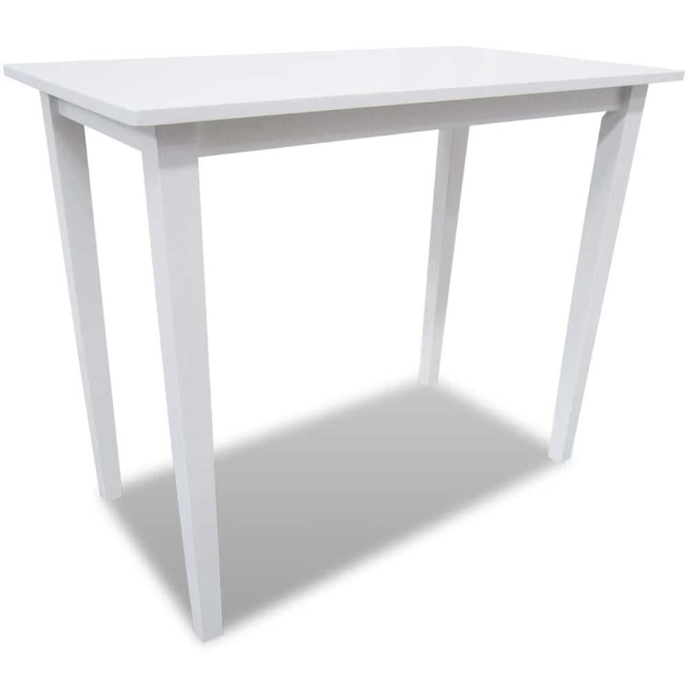 Set Mobilier De Bar Din Lemn, Masă Și 4 Scaune,
