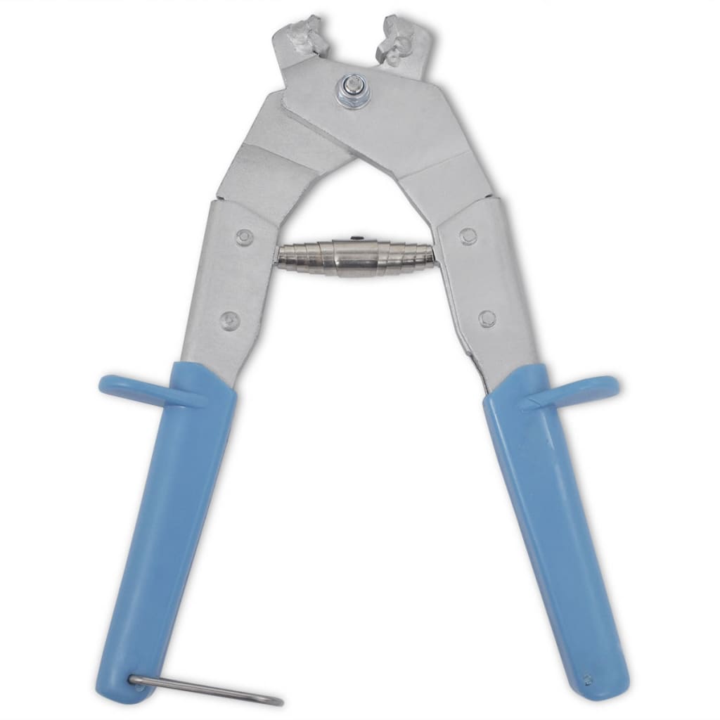 Set Accesorii Sârmă Ghimpată, Aplicator Cleme, Mănuși/200 Cleme