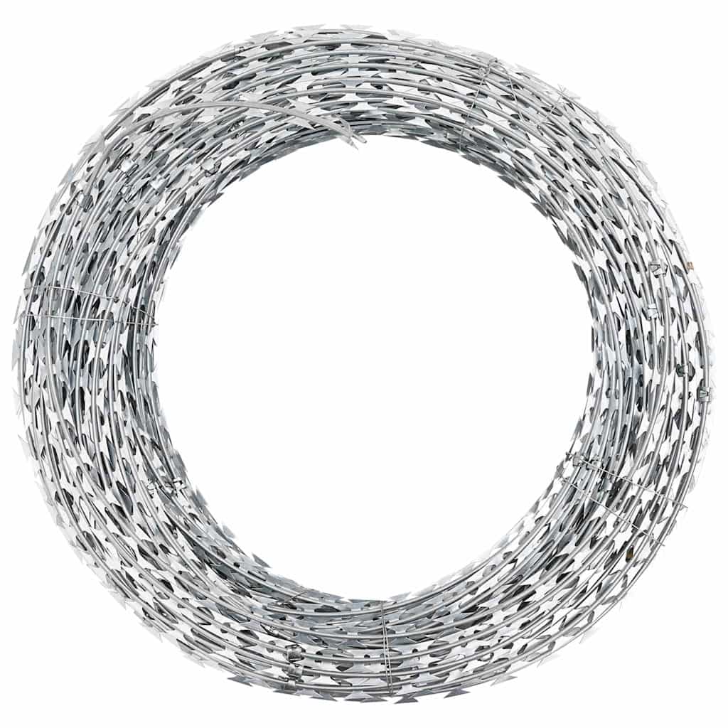 Sârmă Ghimpată Bto-22 Concertina Cu Lame, , Oțel Galvanizat