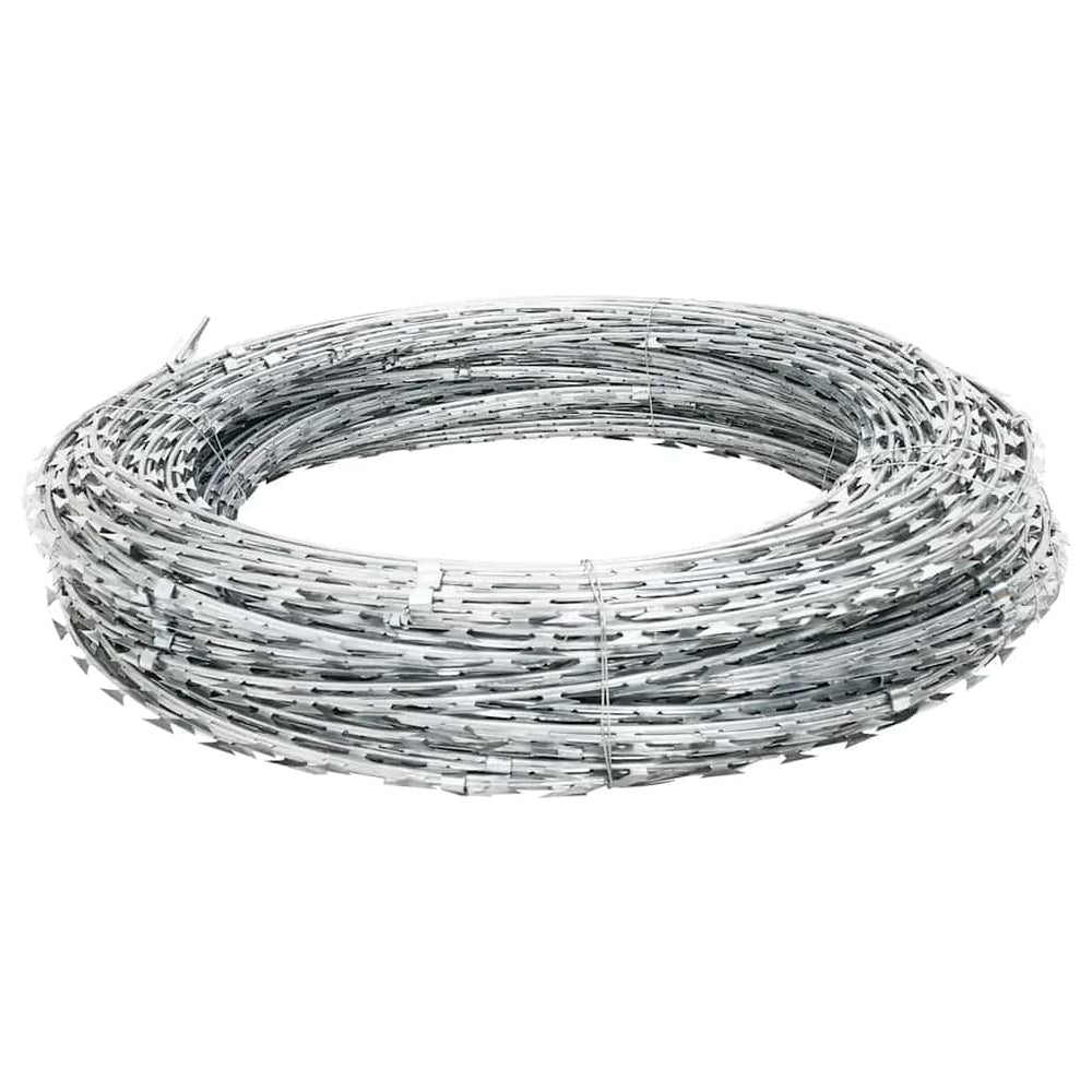 Sârmă Ghimpată Bto-22 Concertina Cu Lame, , Oțel Galvanizat