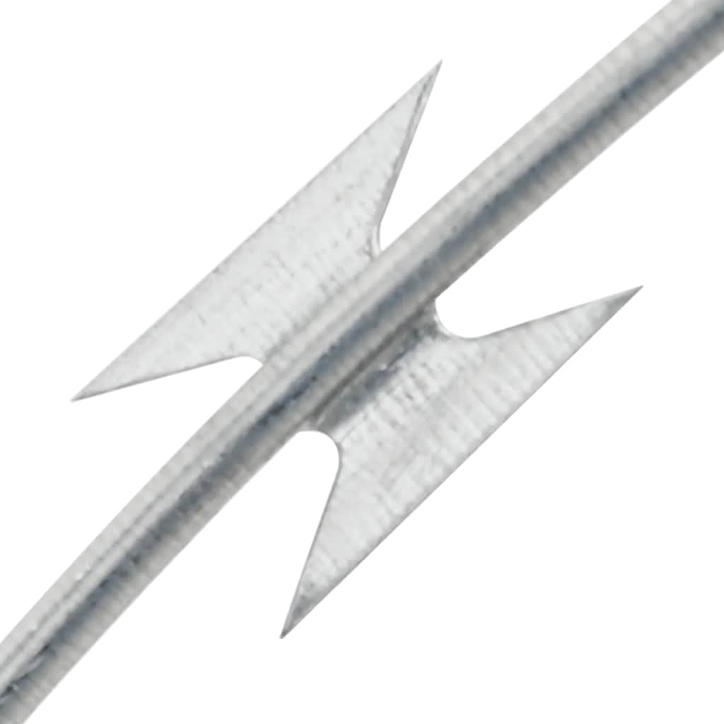 Sârmă Ghimpată Bto-22 Concertina Cu Lame, , Oțel Galvanizat
