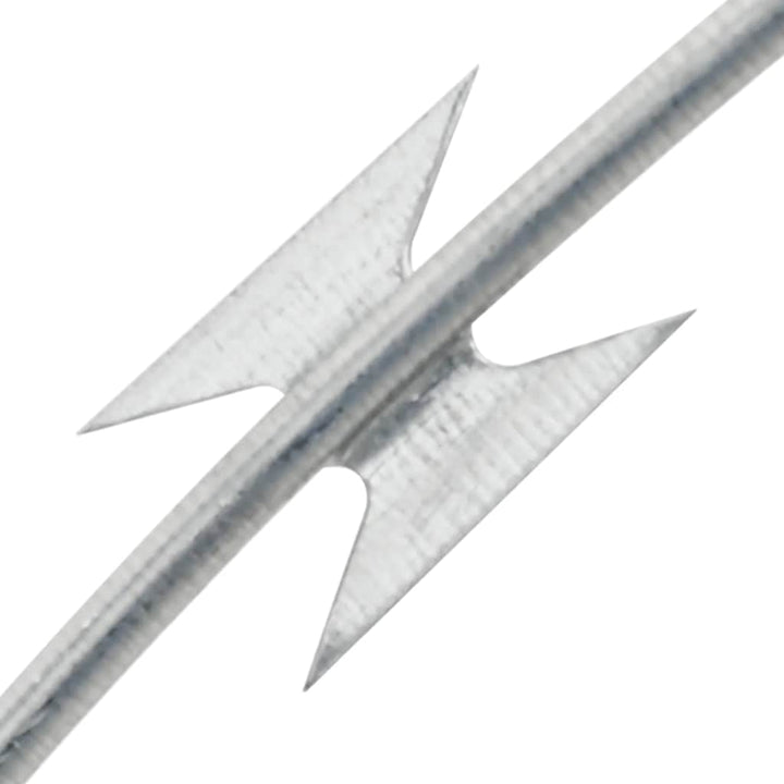 Sârmă Ghimpată Bto-22 Concertina Cu Lame, , Oțel Galvanizat