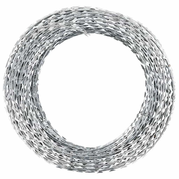 Sârmă Ghimpată Bto-22 Concertina Cu Lame, , Oțel Galvanizat